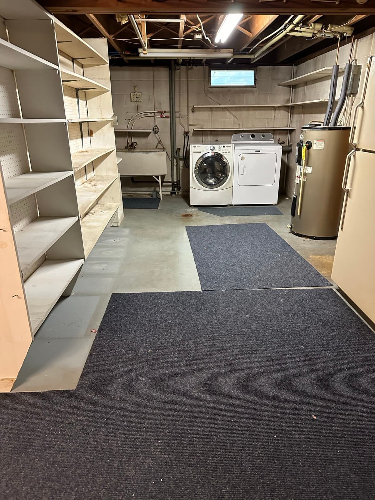 Stacked washer and dryer hauled from a basement in York County, PA — The Junk Lord
