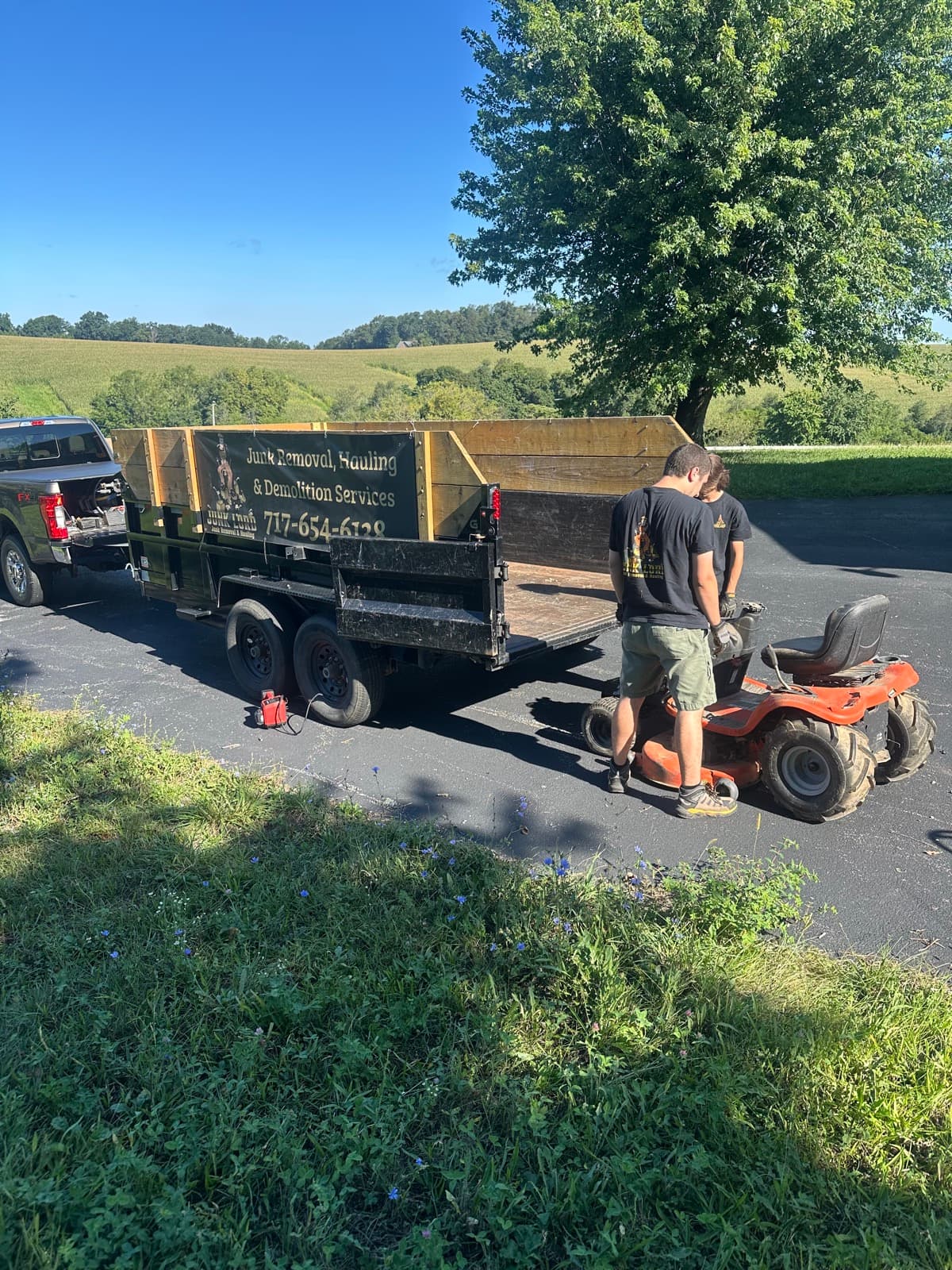 Junk Lord Junk Removal & Hauling fleet